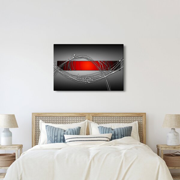 Absztrakt kép (90x60 cm)