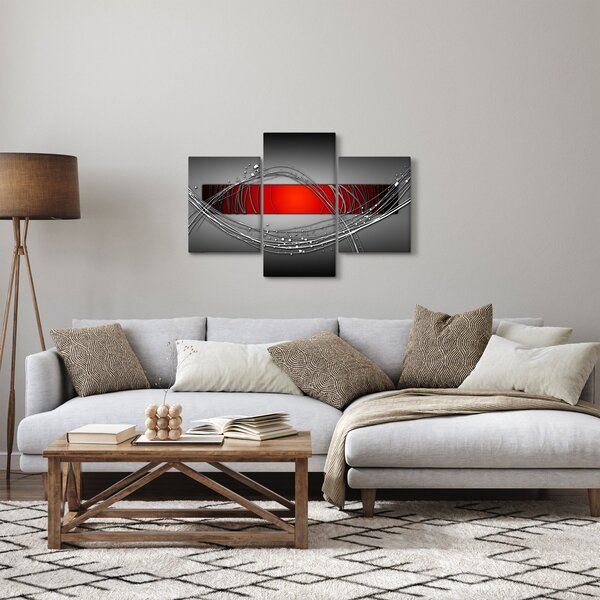 Absztrakt kép (90x60 cm)