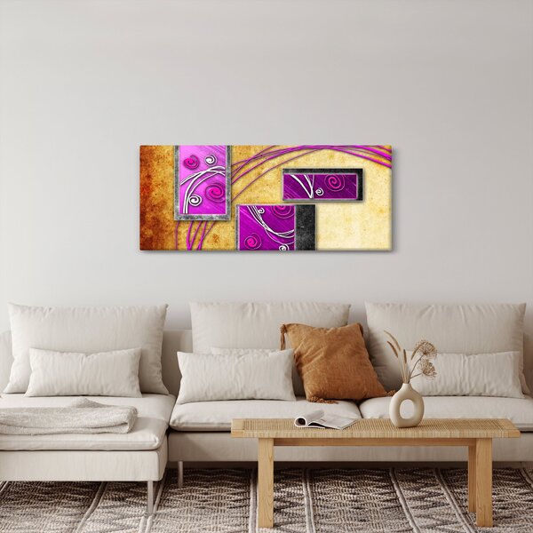 Az absztrakció képe (120x50 cm)