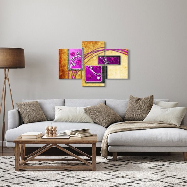 Az absztrakció képe (90x60 cm)