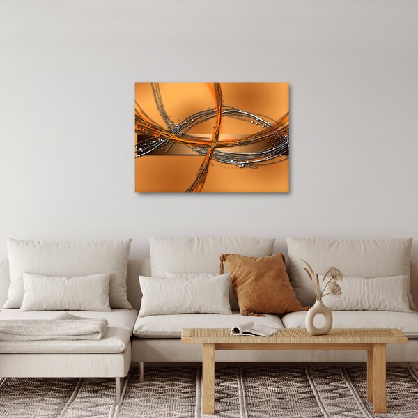 Absztrakt kép (70x50 cm)