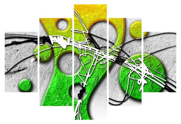 Absztrakt kép (150x105 cm)