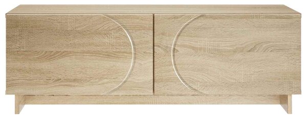 VidaXL Dohányzóasztal Sonoma Tölgy 102 x 50,5 x 35 cm Szerelt Fa