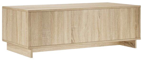 VidaXL Dohányzóasztal Sonoma Tölgy 102 x 50,5 x 35 cm Szerelt Fa