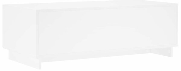 VidaXL Dohányzóasztal Fehér 102 x 50,5 x 35 cm Szerelt Fa