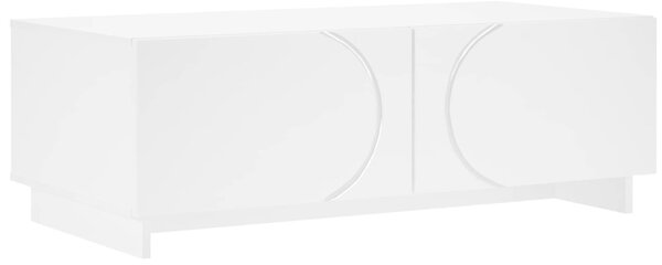 VidaXL Dohányzóasztal Fehér 102 x 50,5 x 35 cm Szerelt Fa