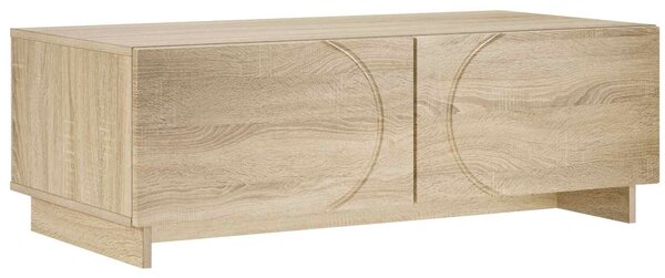 VidaXL Dohányzóasztal Sonoma Tölgy 102 x 50,5 x 35 cm Szerelt Fa