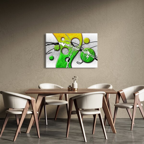 Absztrakt kép (90x60 cm)