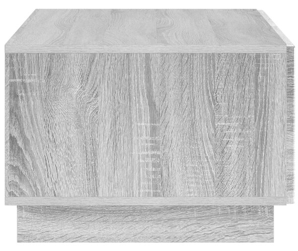 VidaXL Dohányzóasztal Szürke Sonoma 102 x 50,5 x 35 cm Szerelt Fa