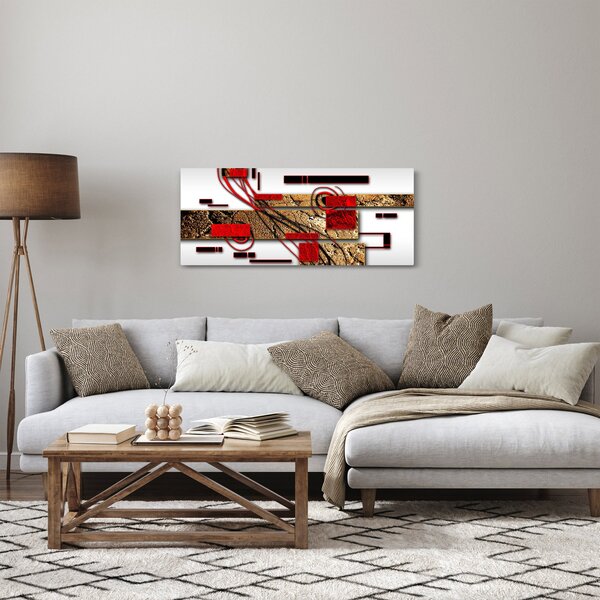 Az absztrakció képe (120x50 cm)