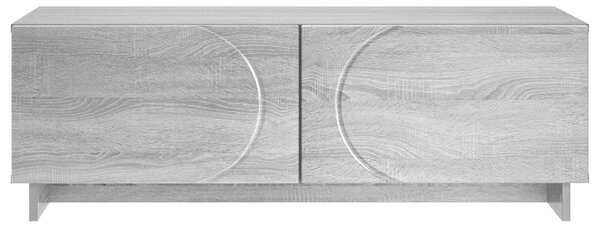 VidaXL Dohányzóasztal Szürke Sonoma 102 x 50,5 x 35 cm Szerelt Fa