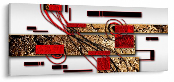 Az absztrakció képe (120x50 cm)