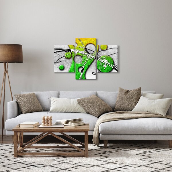 Absztrakt kép (90x60 cm)