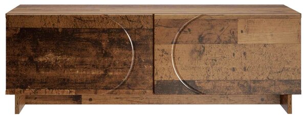 VidaXL Dohányzóasztal Antik Fa 102 x 50,5 x 35 cm Szerelt Fa