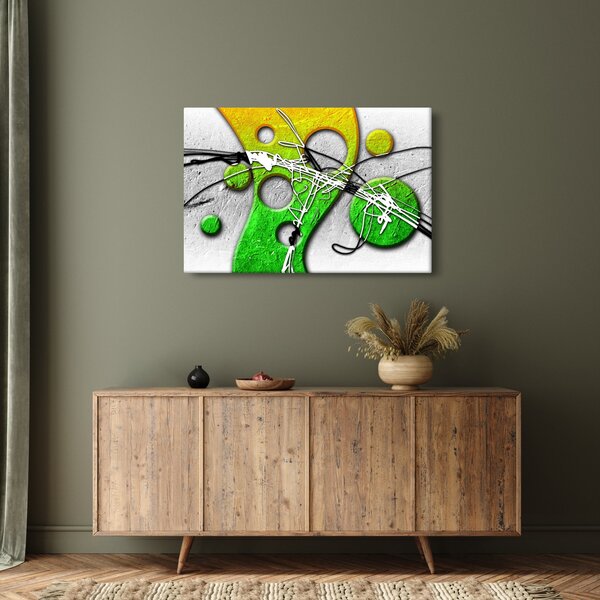 Absztrakt kép (90x60 cm)