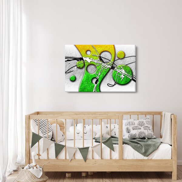 Absztrakt kép (90x60 cm)