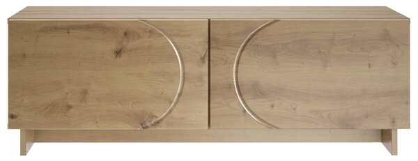 VidaXL Dohányzóasztal Kézműves Tölgy 102 x 50,5 x 35 cm Szerelt Fa
