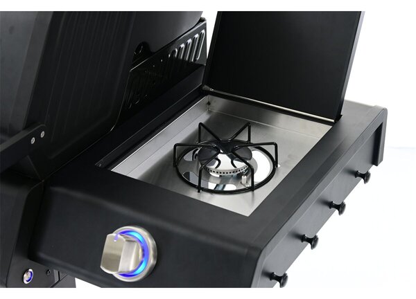 Riwall PRO RGG 41 gázüzemű grillsütő 15 kW, 4+1 gázégővel