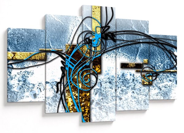 Absztrakt kép (150x105 cm)