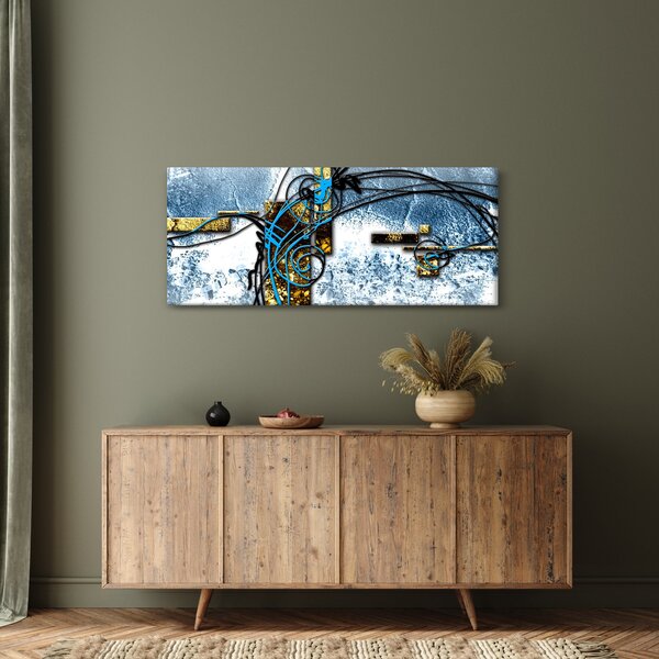 Absztrakt kép (120x50 cm)