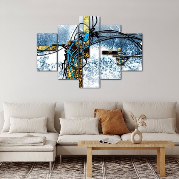 Absztrakt kép (150x105 cm)