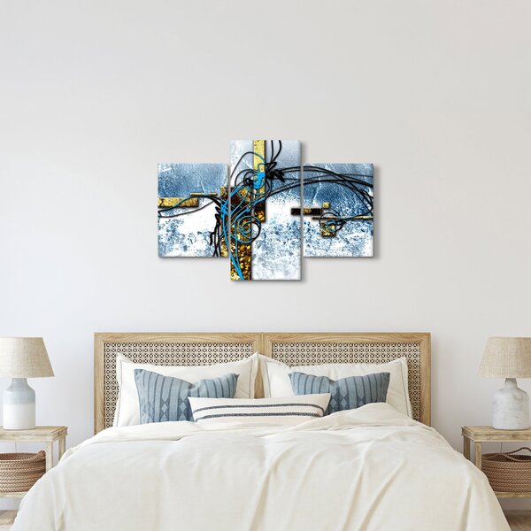 Absztrakt kép (90x60 cm)