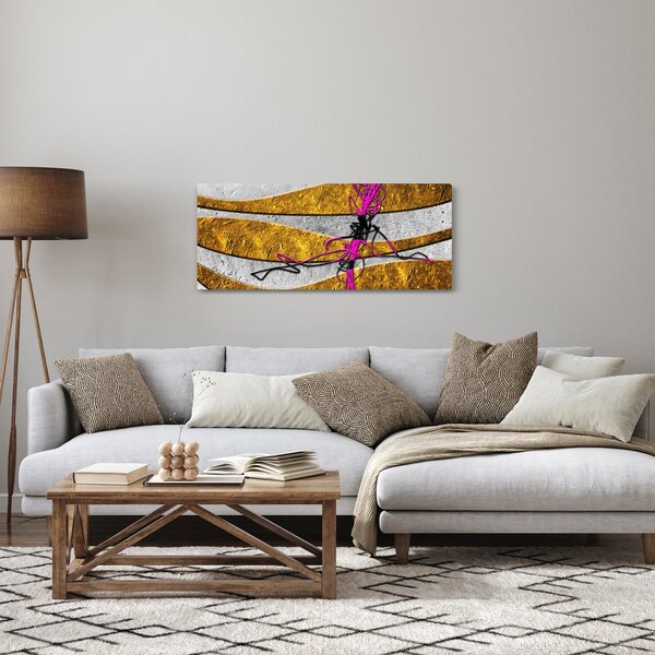Az absztrakció képe (120x50 cm)