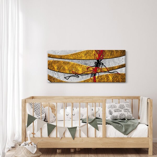 Absztrakt kép (120x50 cm)