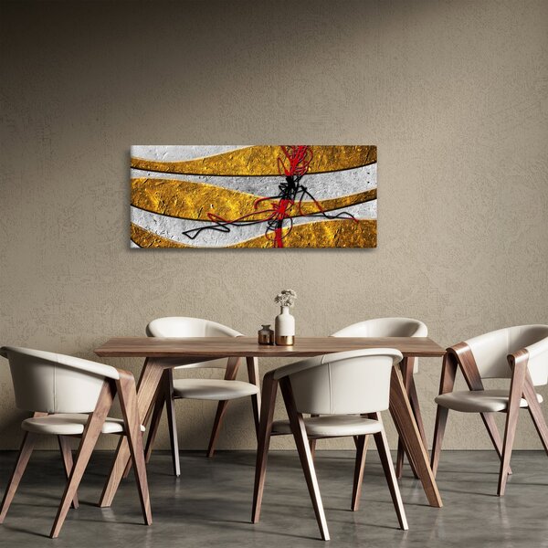 Absztrakt kép (120x50 cm)