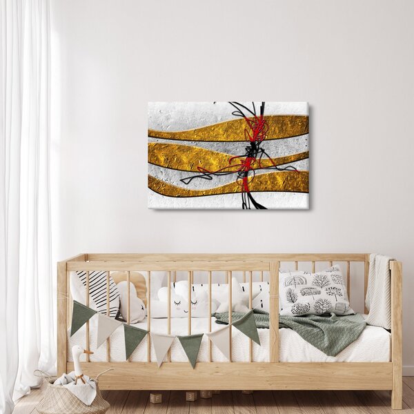 Absztrakt kép (90x60 cm)