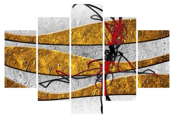 Absztrakt kép (150x105 cm)