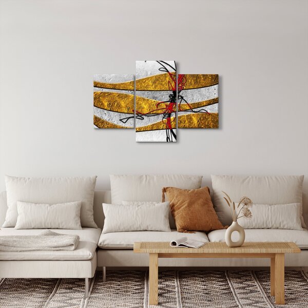 Absztrakt kép (90x60 cm)