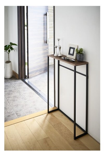 Fekete konzolasztal 18.5x60 cm Tower – YAMAZAKI