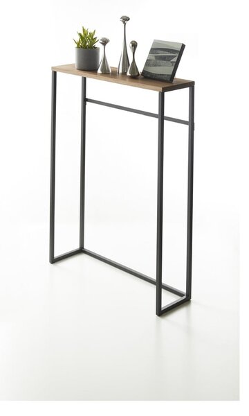 Fekete konzolasztal 18.5x60 cm Tower – YAMAZAKI