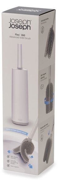 Bézs WC-kefe Flex360 – Joseph Joseph