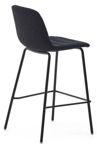 Fekete bárszék szett 2 db-os 92,5 cm Zunilda – Kave Home