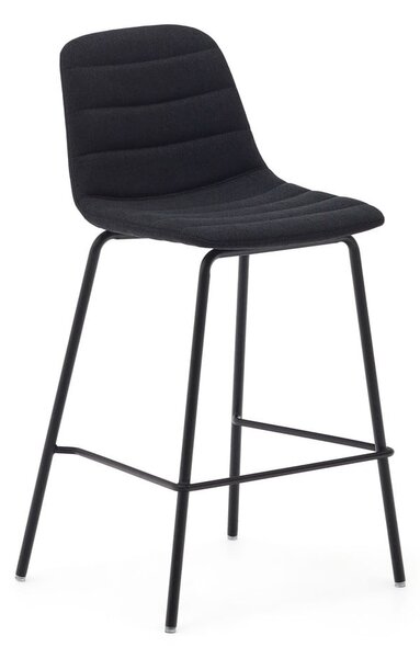 Fekete bárszék szett 2 db-os 92,5 cm Zunilda – Kave Home