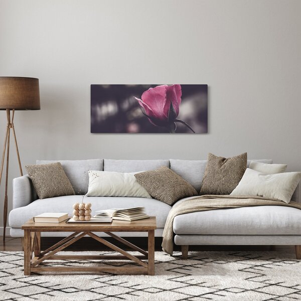 Kép - Rózsa virág részlete (120x50 cm)