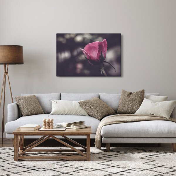 Kép - Rózsa virág részlete (90x60 cm)