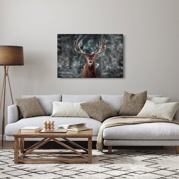 Kép - Egy szarvas fensége (90x60 cm)