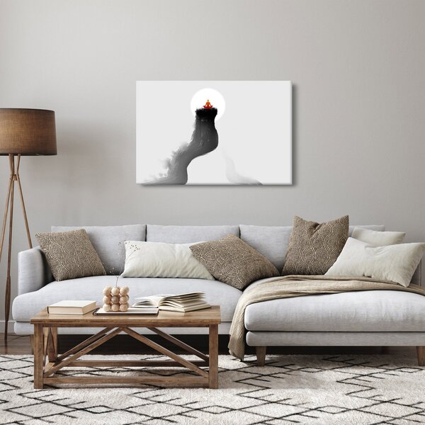 Kép - Meditáció a hegységen (90x60 cm)