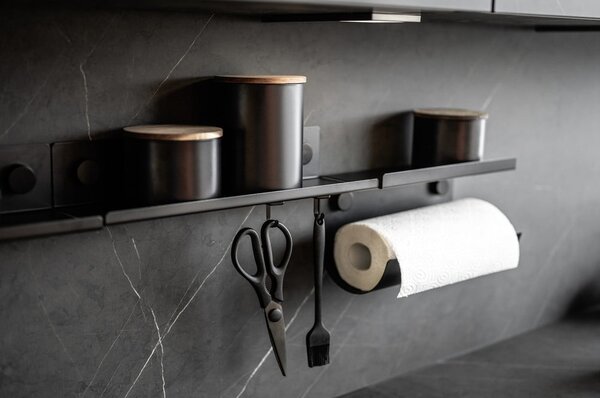 Öntapadós fém papírtörlő tartó Jet – Wenko