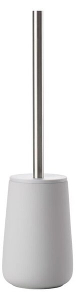 Világosszürke porcelán WC-kefe Nova – Zone
