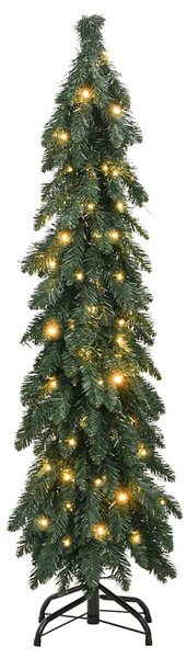 Megvilágított műkarácsonyfa 80 LED-del 150 cm