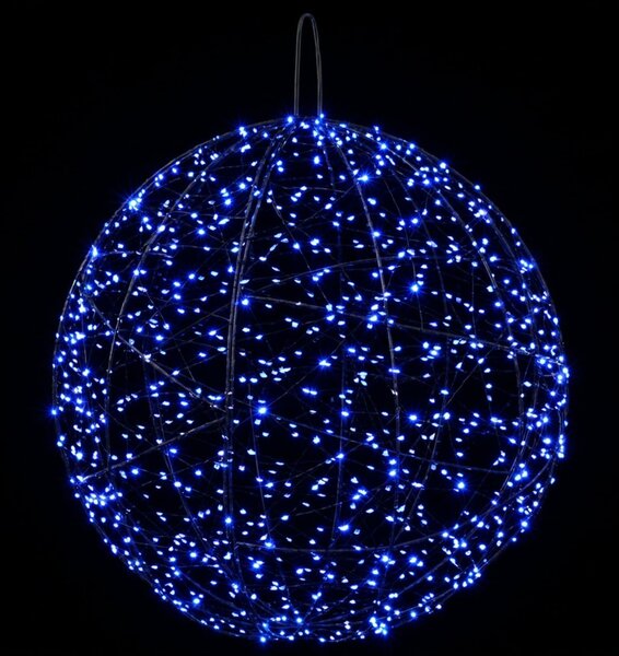 Karácsonyi csúcsdísz világítás 950 LED Kék Átmérő 60 x 63 cm