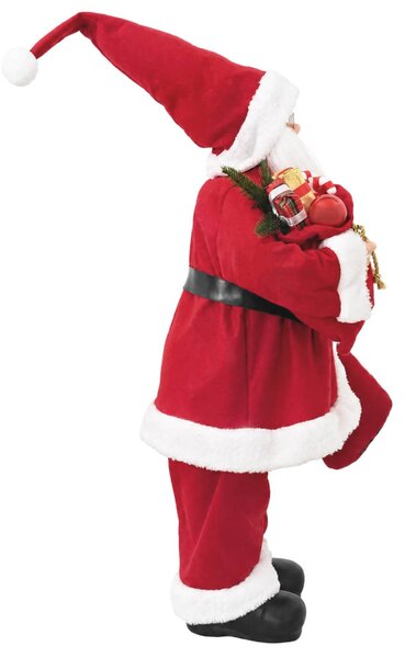 Mikulás-figura Piros 62 cm Poliészter
