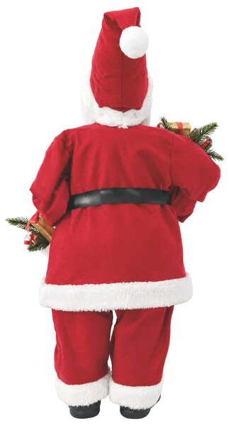Mikulás-figura Piros 62 cm Poliészter