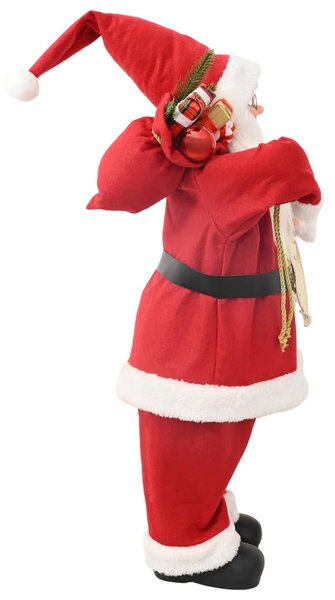 Mikulás-figura Piros 62 cm Poliészter