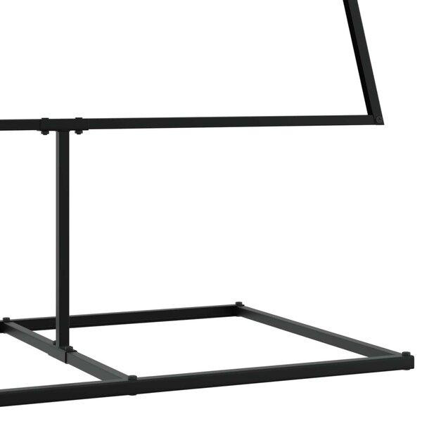 Fém karácsonyfa KUOPIO 210 cm Fém Fekete