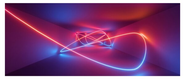 A modern absztrakció képe (120x50 cm)